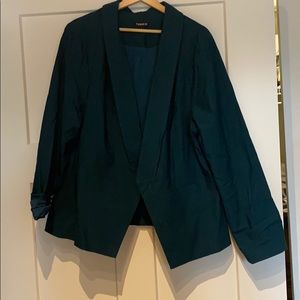 Torrid SIZE 3 teal blazer